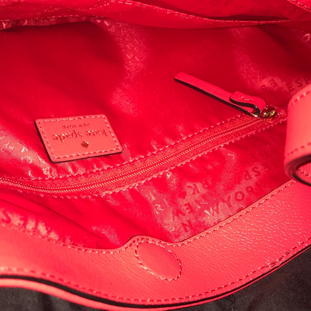 Kate Spade NWT Primrose Hill Goldie Satchel in Geranium - HOST PICK! 🏆 - Picture 13 of 15